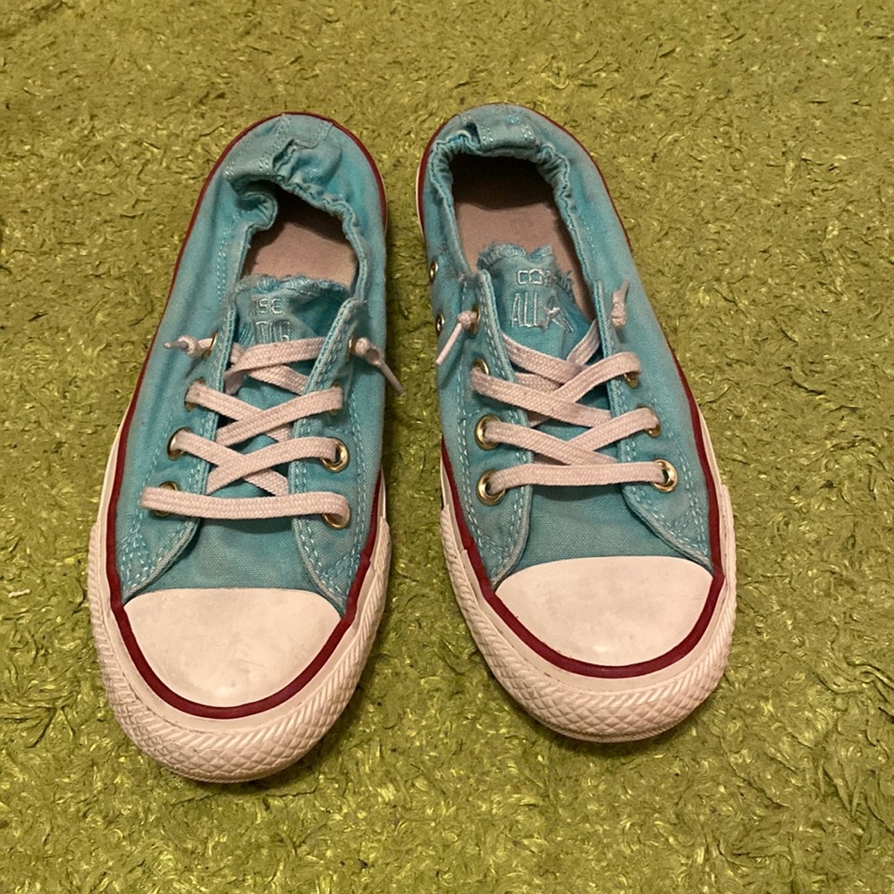 Blue Converse
